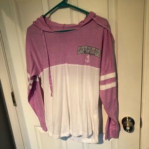 mackinaw island hooded long sleeve
